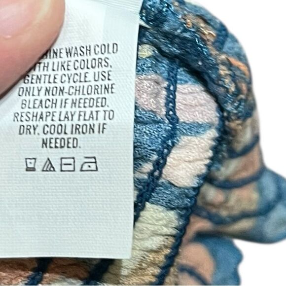 Aerie Cropped Floral Puff Sleeve Top, Size XS, NWT - Picture 9 of 9